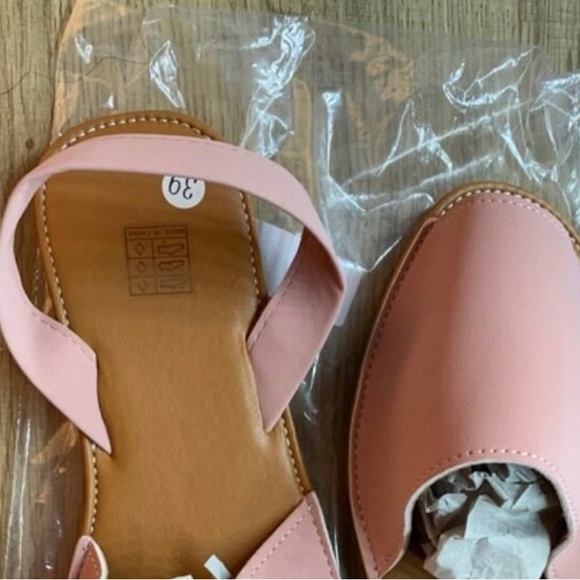 Pink Sling Back Sandal - Picture 5 of 5